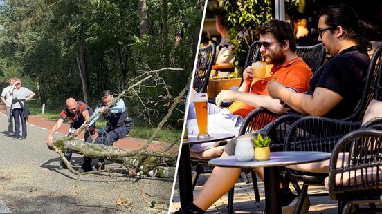 Van stormachtig naar zomers: het weer is compleet de weg kwijt