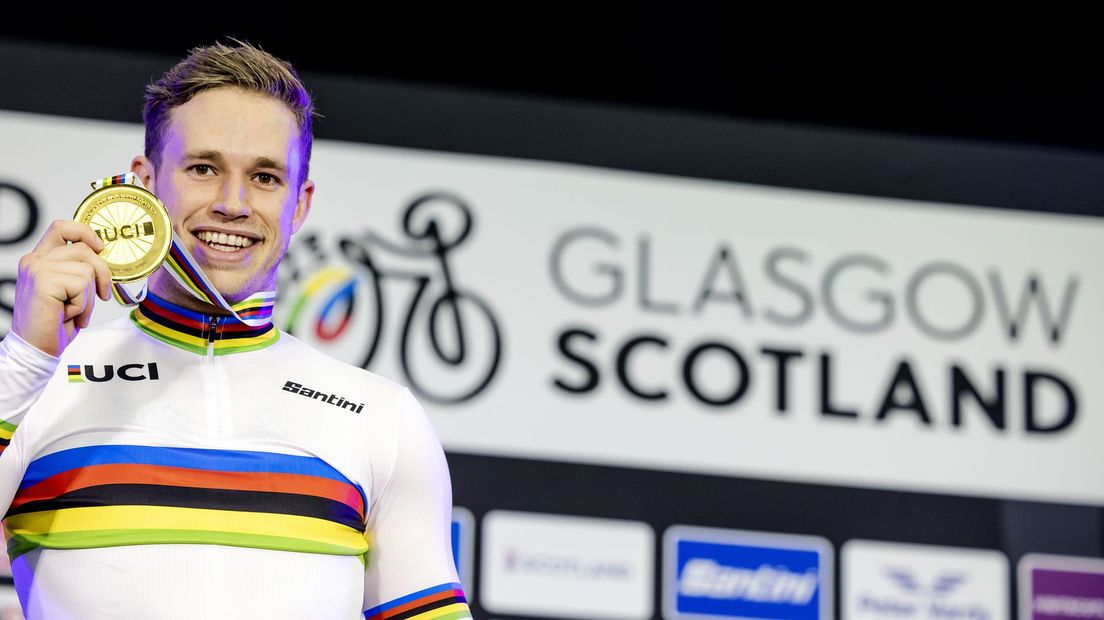 Wereldkampioen Harrie Lavreysen