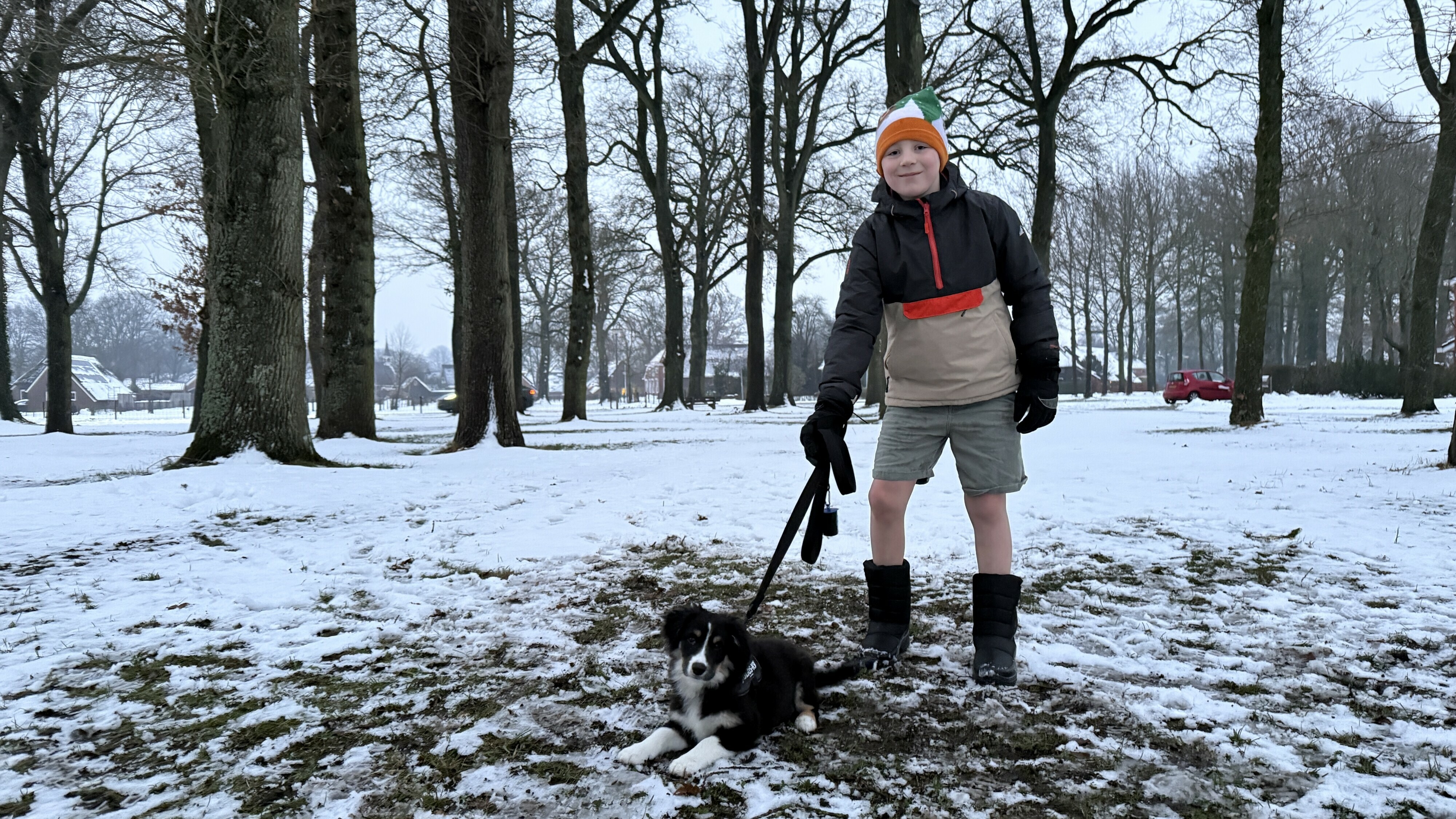 Thomas uit Eext loopt een jaar lang in een korte broek voor KiKa