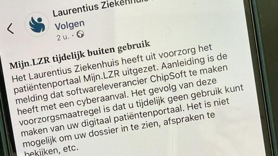 Patiëntportalen Weert en Roermond weer online na cyberaanval Home