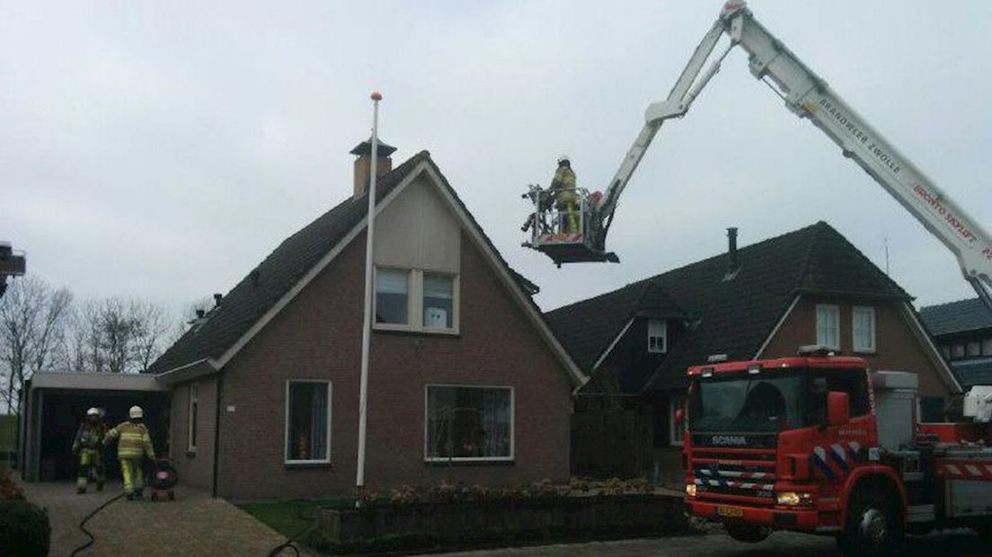 Schoorsteenbrand Genemuiden