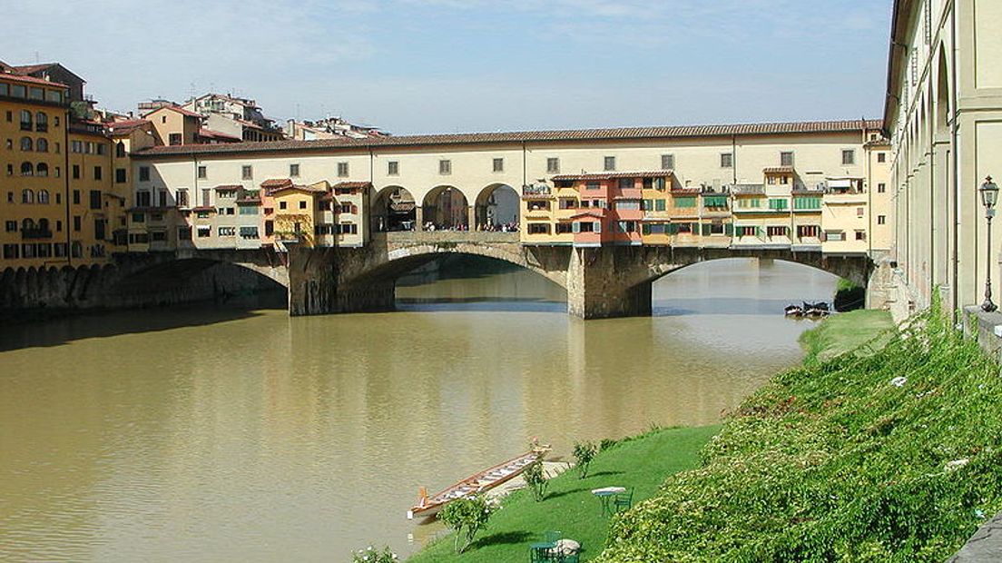 Door miljoenen bezocht en gefotografeerd: de Ponte Vecchio