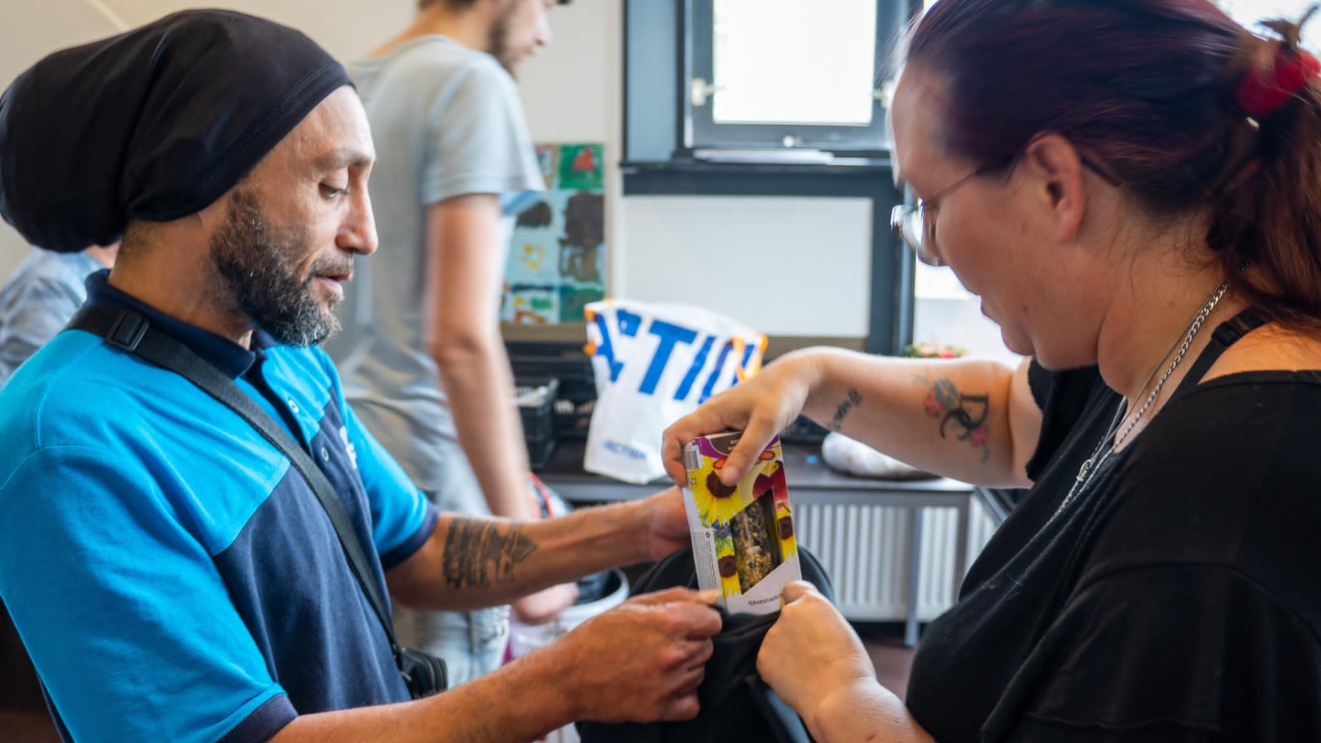 De Dierenvoedselbank in betere tijden.