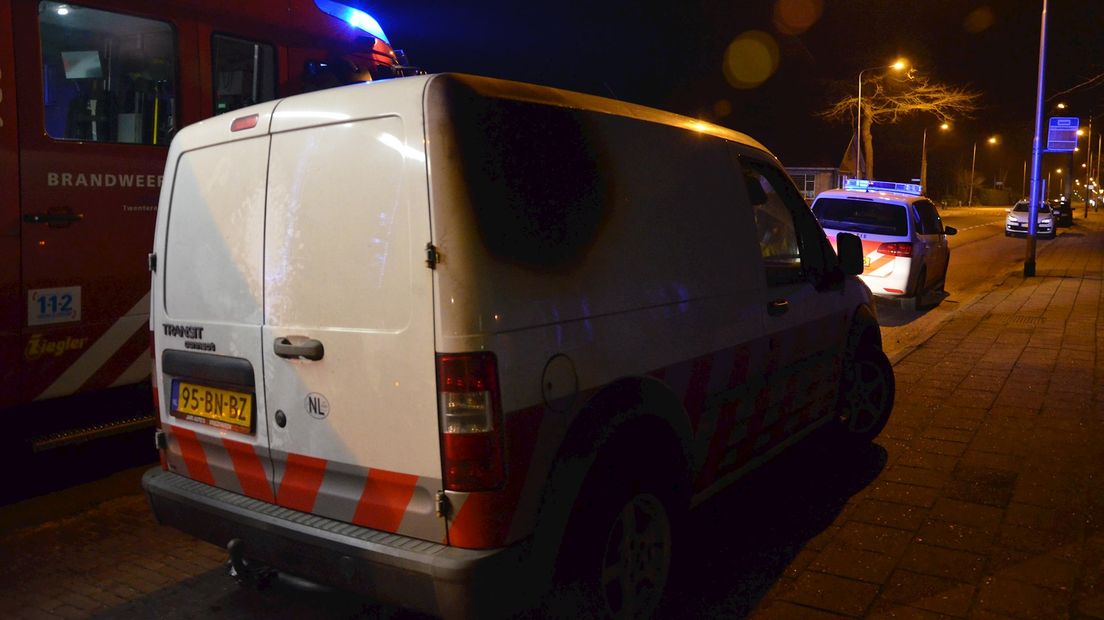 Auto beschadigd bij brand Westerhaar-Vriezenveensewijk