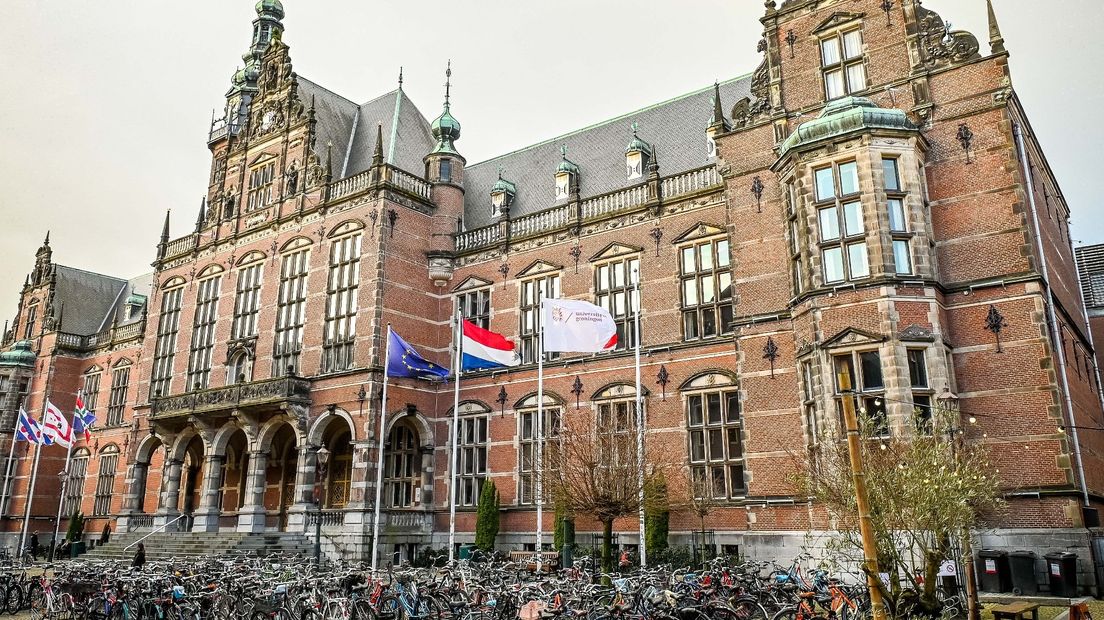 Het Academiegebouw van de Rijksuniversiteit Groningen (RUG)