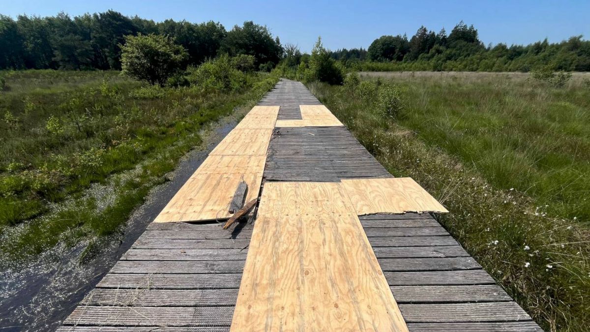 Eigenaar haalde zelf camper van vlonderpad Grolloërveen