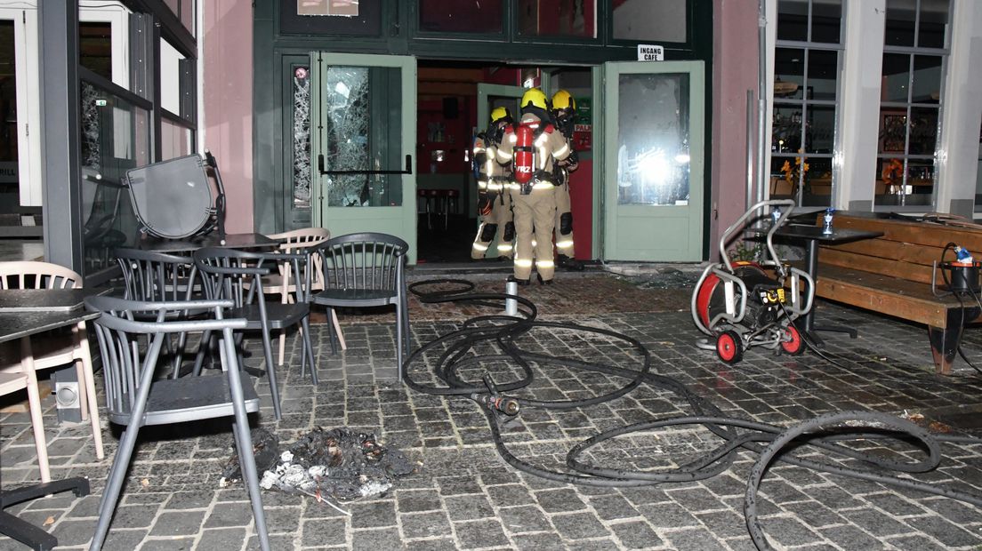 Het brandje was snel geblust