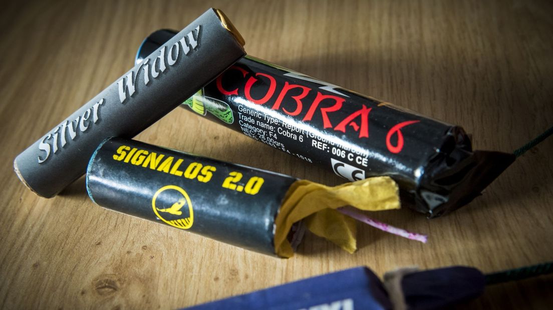Zwaar knalvuurwerk.