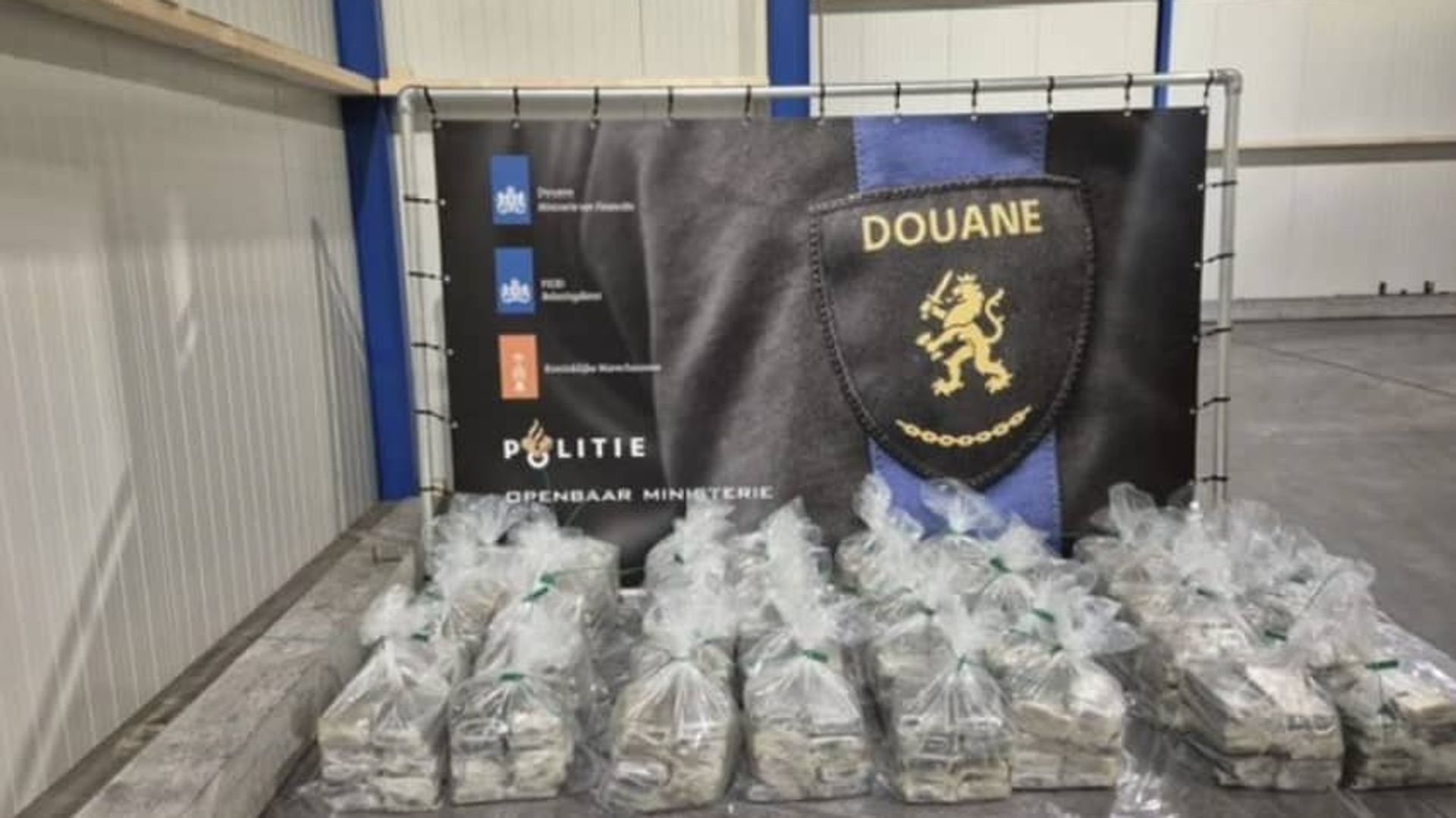 400 kilo coke ontdekt in haven van Vlissingen