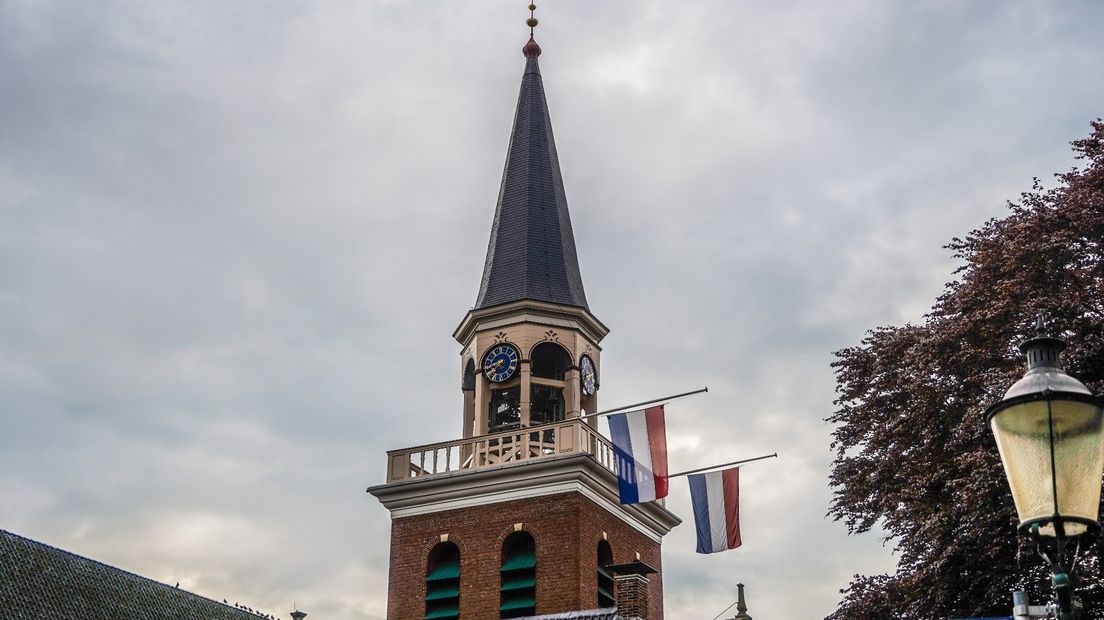 Vlaggen halfstok in Appingedam