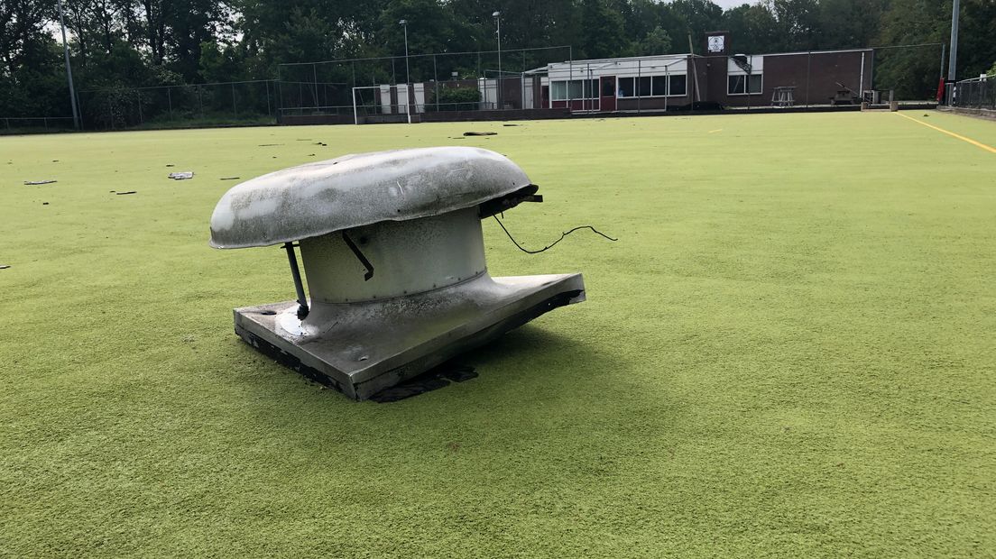 De schade is aanzienlijk (Rechten: RTV Noord)