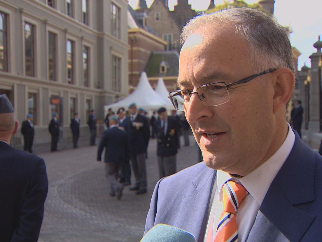 Burgemeester Aboutaleb in Den Haag tijdens Prinsjesdag 2017