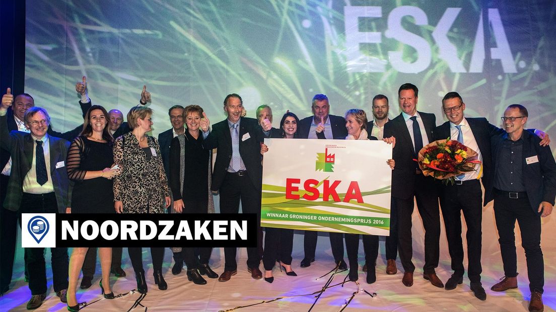 Eska, De winnaar van de Groninger Ondernemingsprijs van 2016.
