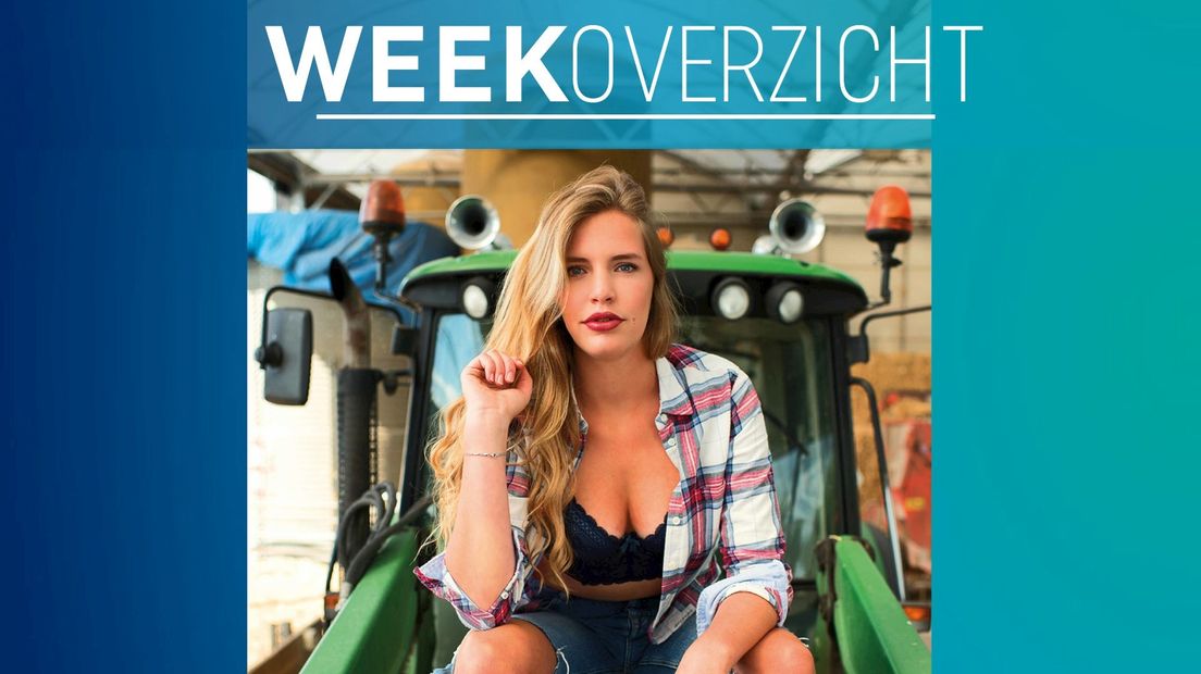 Deze week in het nieuws: een steekpartij, stormschade en een sexy boerin