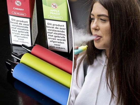 Longarts waarschuwt: voor vape-epidemie onder jeugd: "Helpt de rookvrije generatie om zeep"
