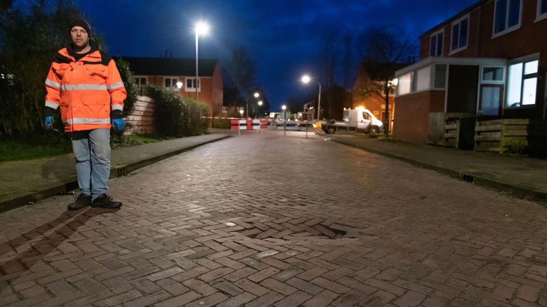 De kuil in de Goeman Borgesiusstraat
