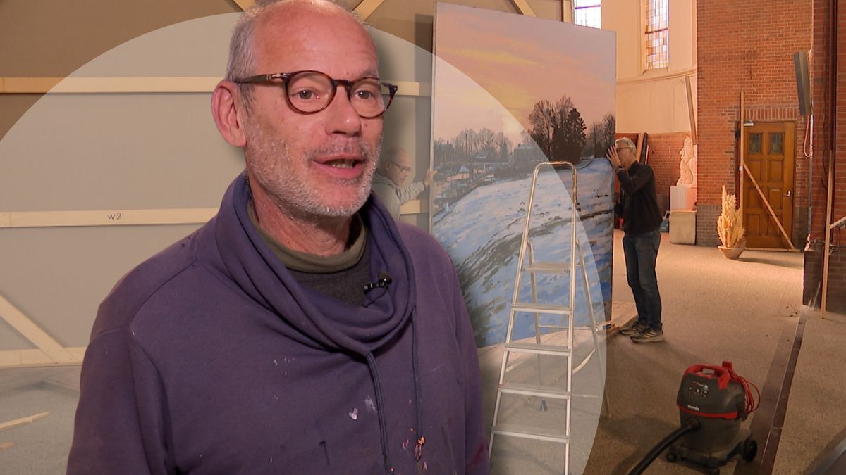 Kunstenaar Jo Dumon Tak blijft vechten voor zijn Panorama Walcheren