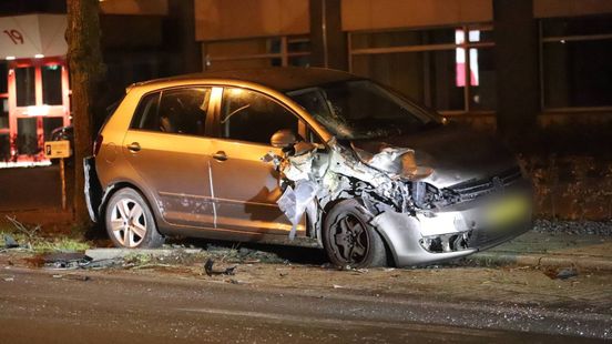 Crash in Ede, bestuurder aangehouden