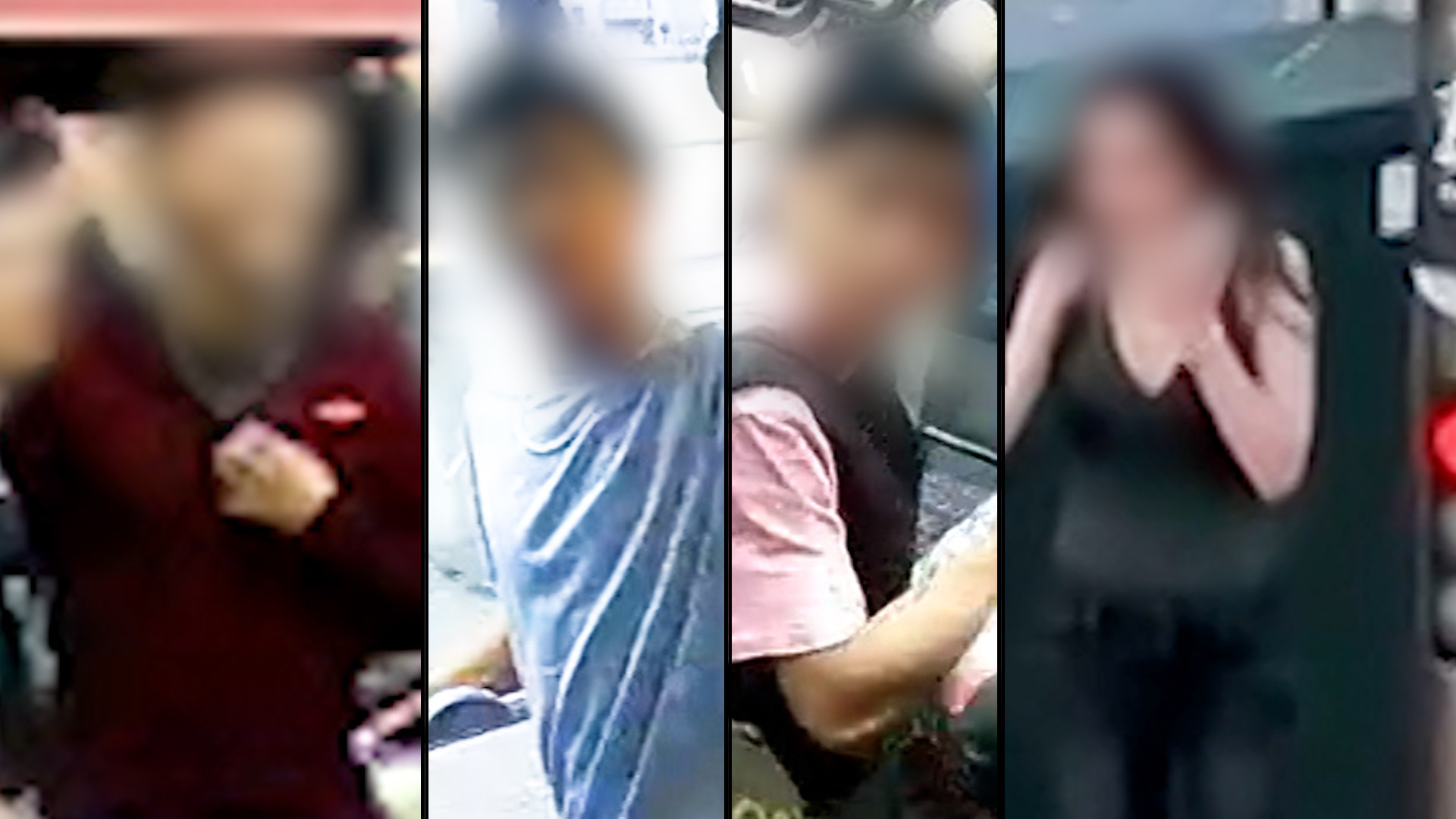 De vier nieuwe verdachten