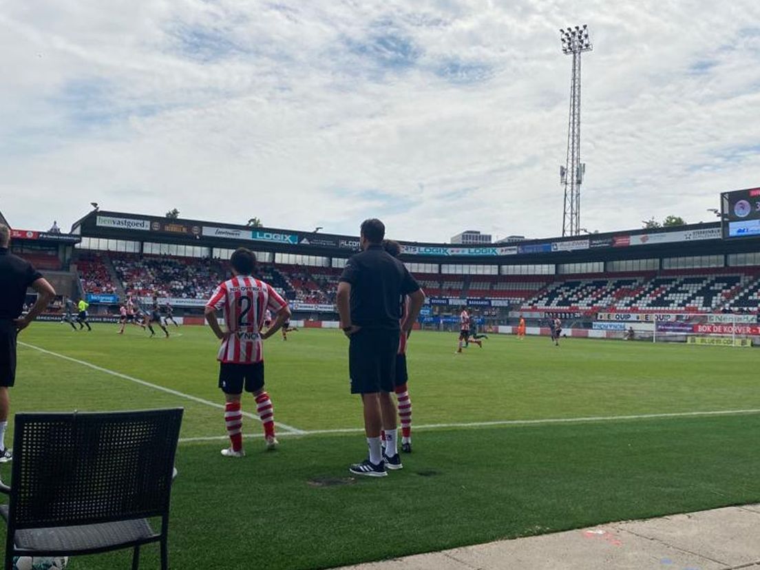 Het laatste oefenduel van Sparta tijdens deze voorbereiding met FC Emmen