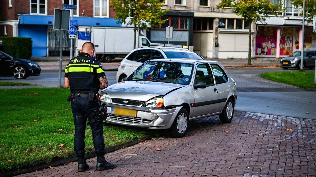 Beide voertuigen raakten beschadigd