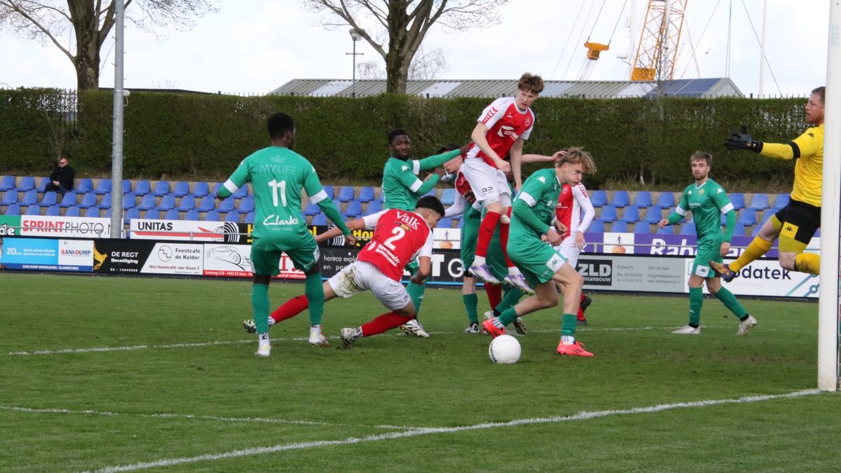 Dure nederlaag voor GOES dat ASWH in extremis ziet scoren
