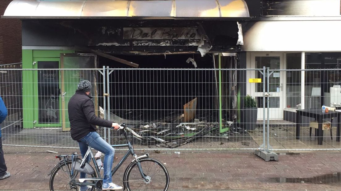 De brand is volgens de politie aangestoken (Rechten: archief RTV Drenthe)