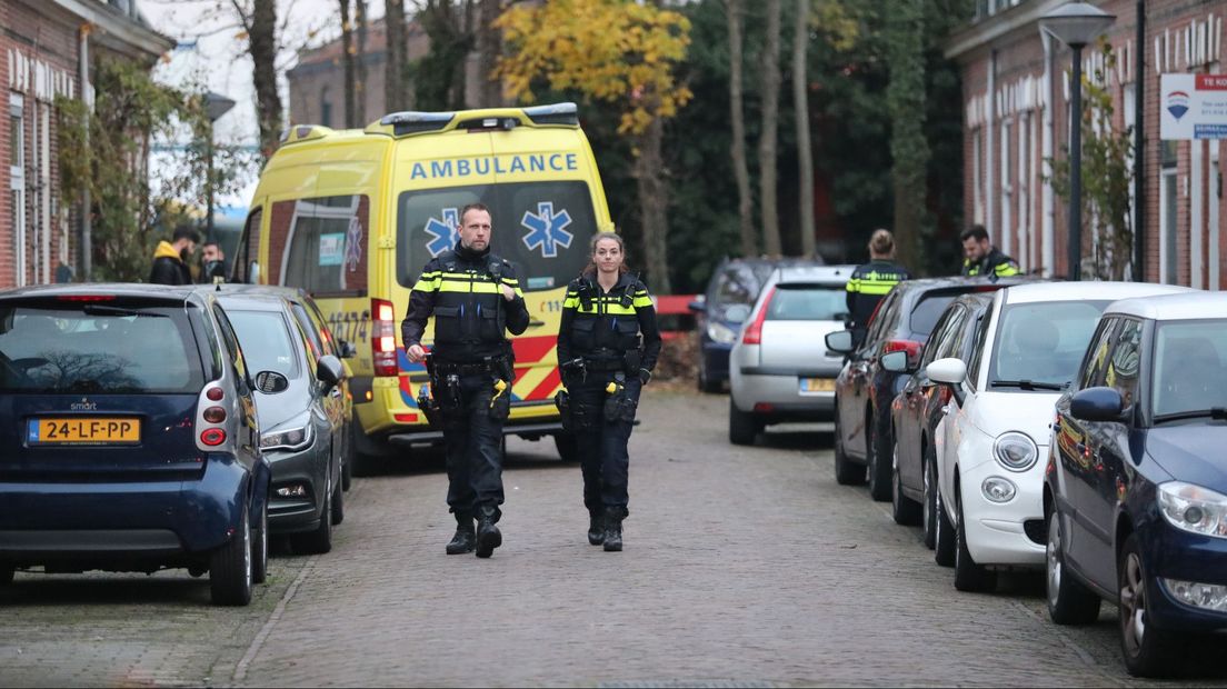 Ambulancepersoneel bedreigd in Leidse Oosterdwarsstraat