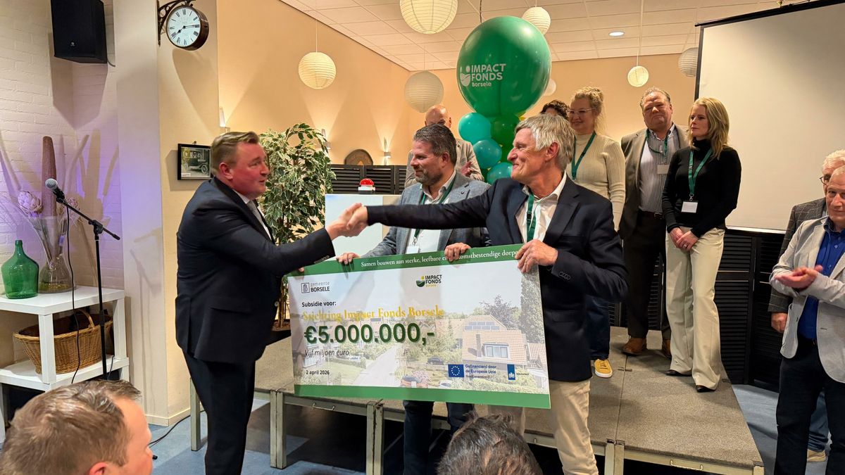 Inwoners Borsele mogen 5 miljoen euro verdelen om de leefbaarheid in hun dorp te vergroten