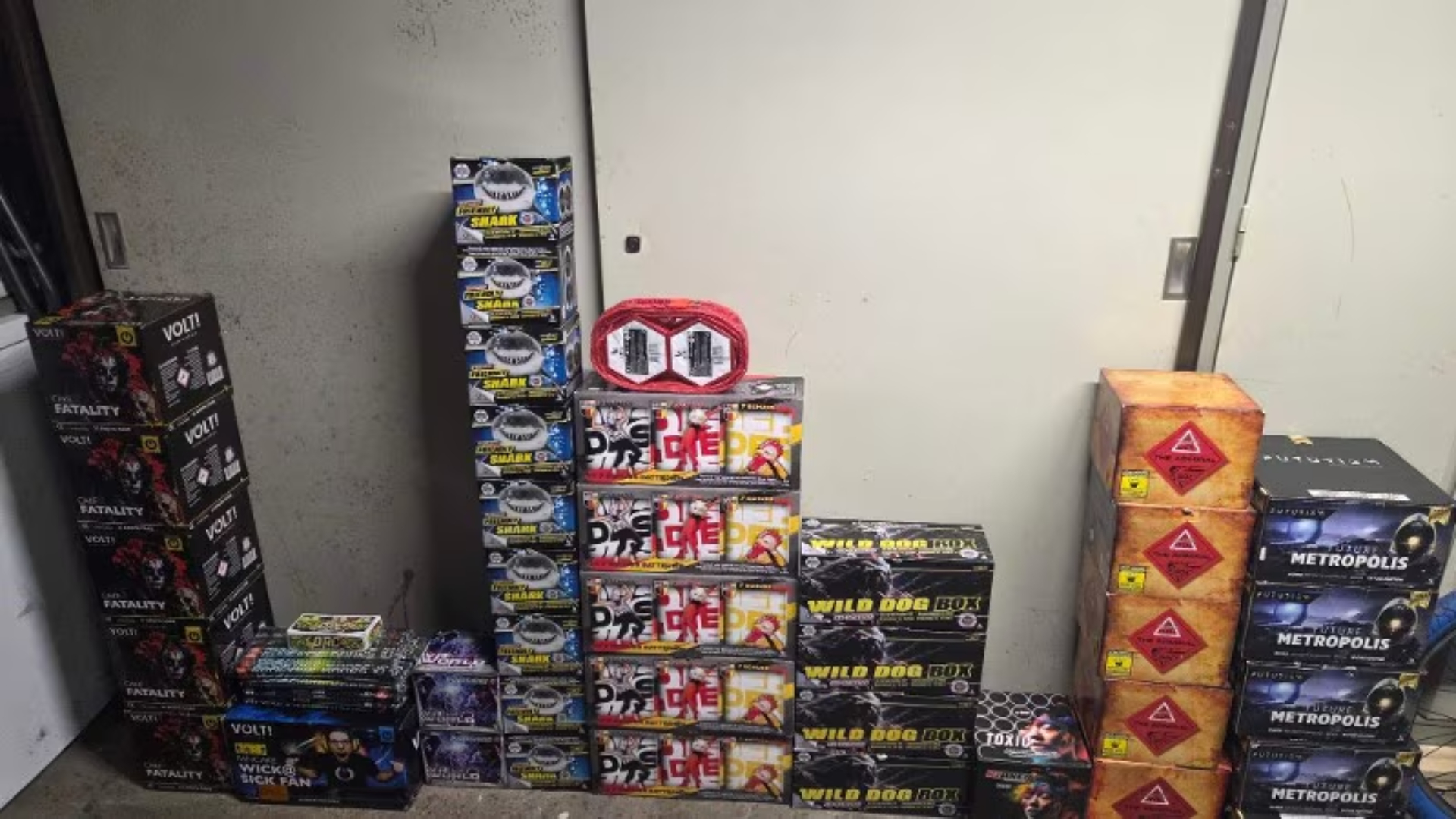 Politie vindt 116 kilo illegaal vuurwerk in woning in Veenendaal