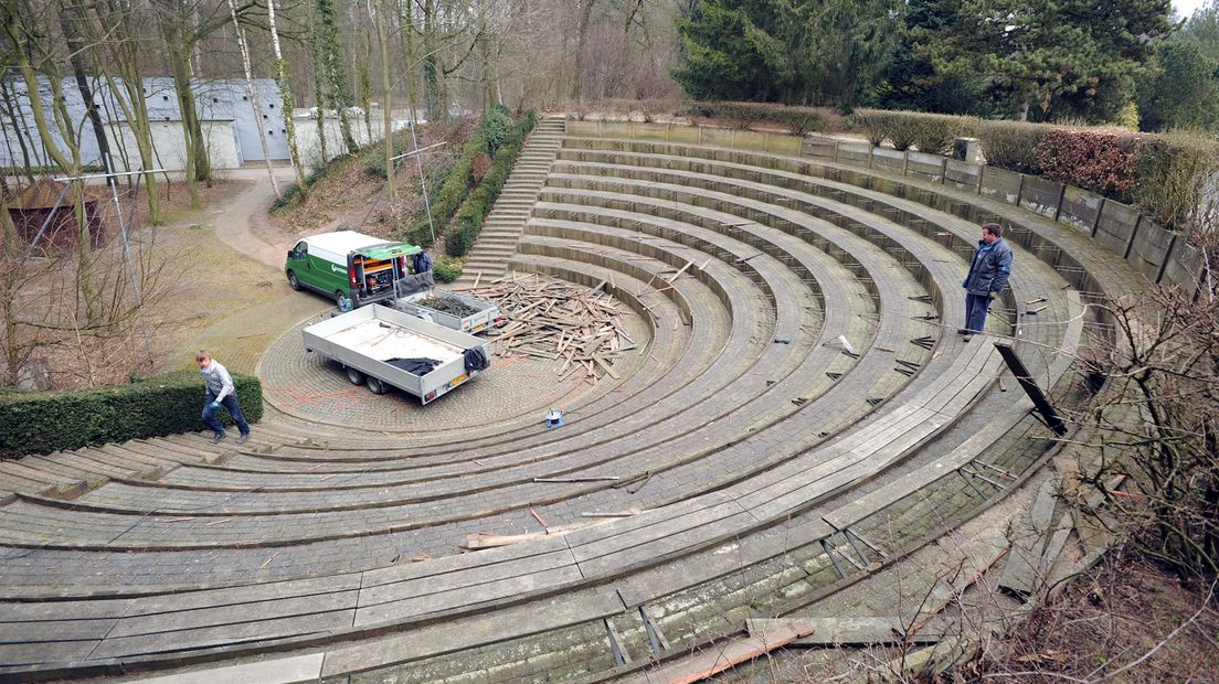 Het openluchttheater in 2013