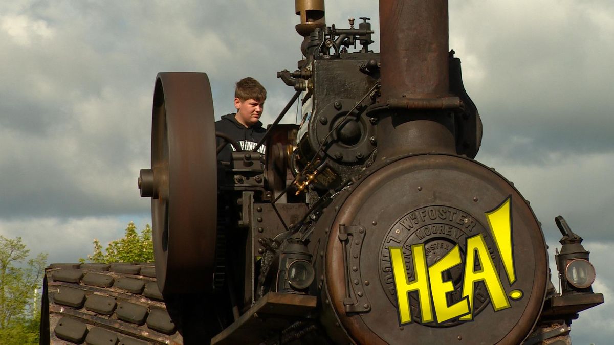 HEA! Caravan op Oldtimerdag De Westereen: 