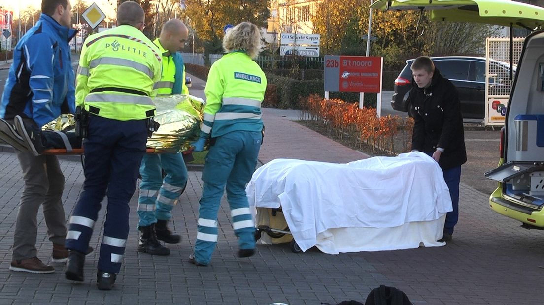 Bromfietser gewond in Hoogeveen