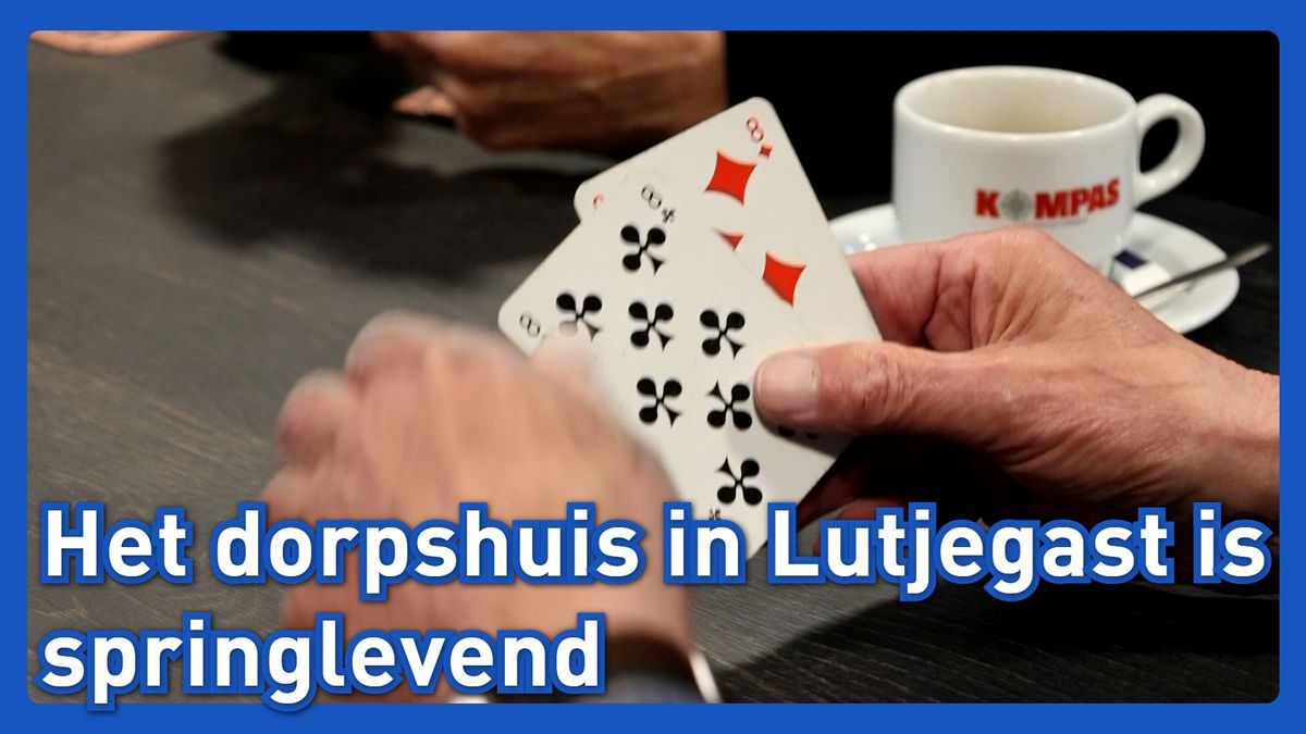 In het dorpshuis van Lutjegast is iedereen welkom