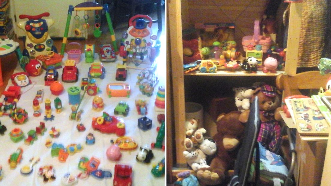 Het huis vol speelgoed
