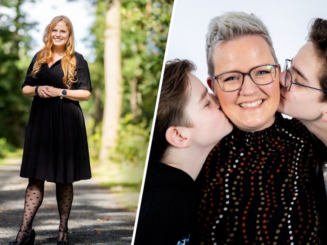 Kelly (links) en Anneke (rechts).