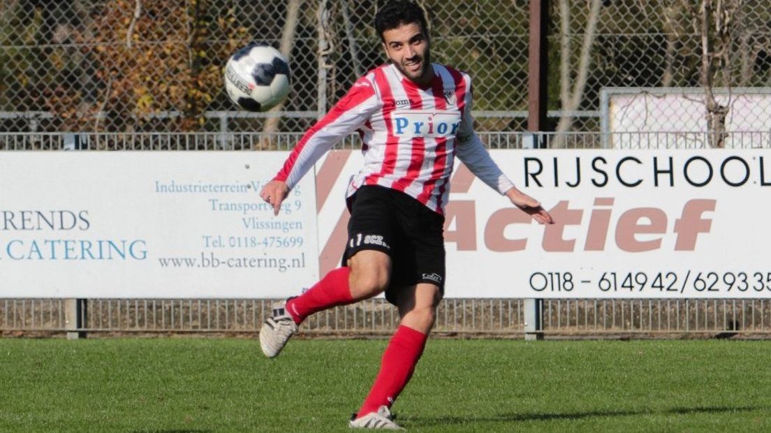 Hoessein Bouzambou moest noodgedwongen mee bij Vlissingen