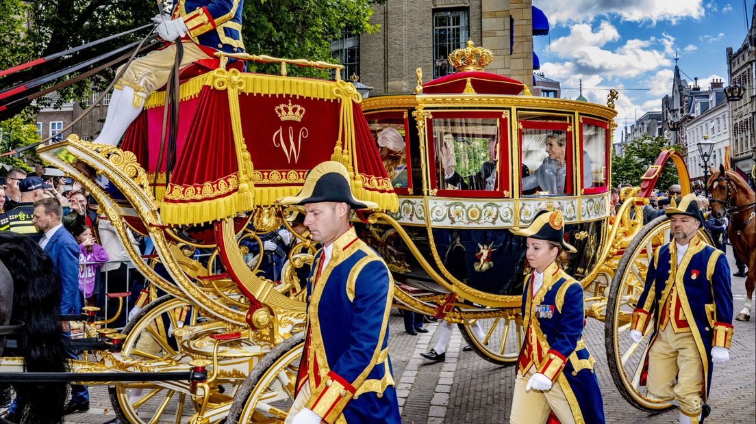 De Glazen Koets op Prinsjesdag in 2022