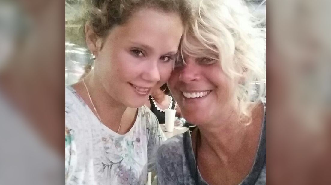 Marianne Geelen en haar dochter Michelle.