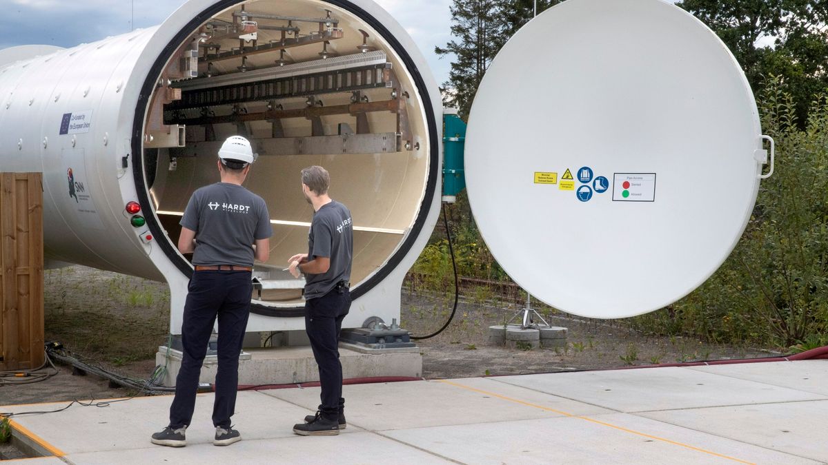 In Veendam moet de hyperloop-trein doordenderen: 'Maar het is wel heel erg sciencefiction'