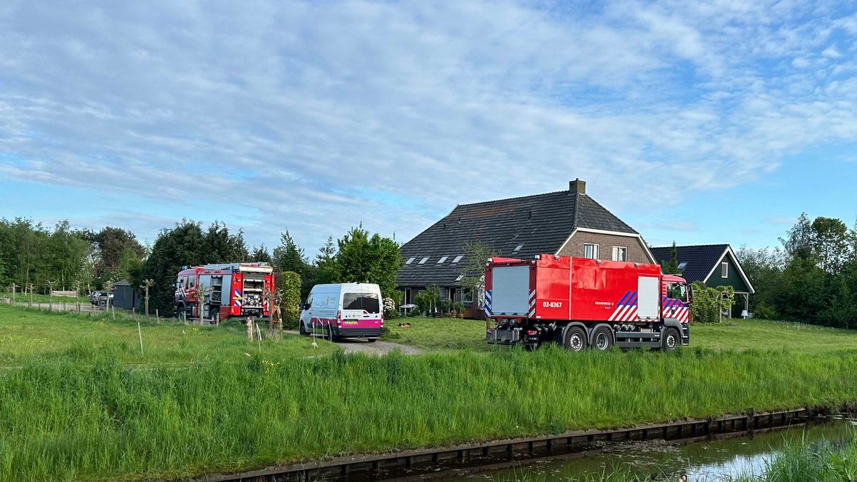 Brand in vakantie- en zorgboerderij Nieuw-Balinge