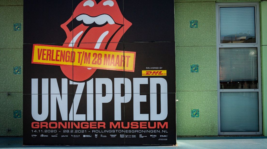 De Rolling Stones-tentoonstelling Unzipped werd al verlengd door de lockdown