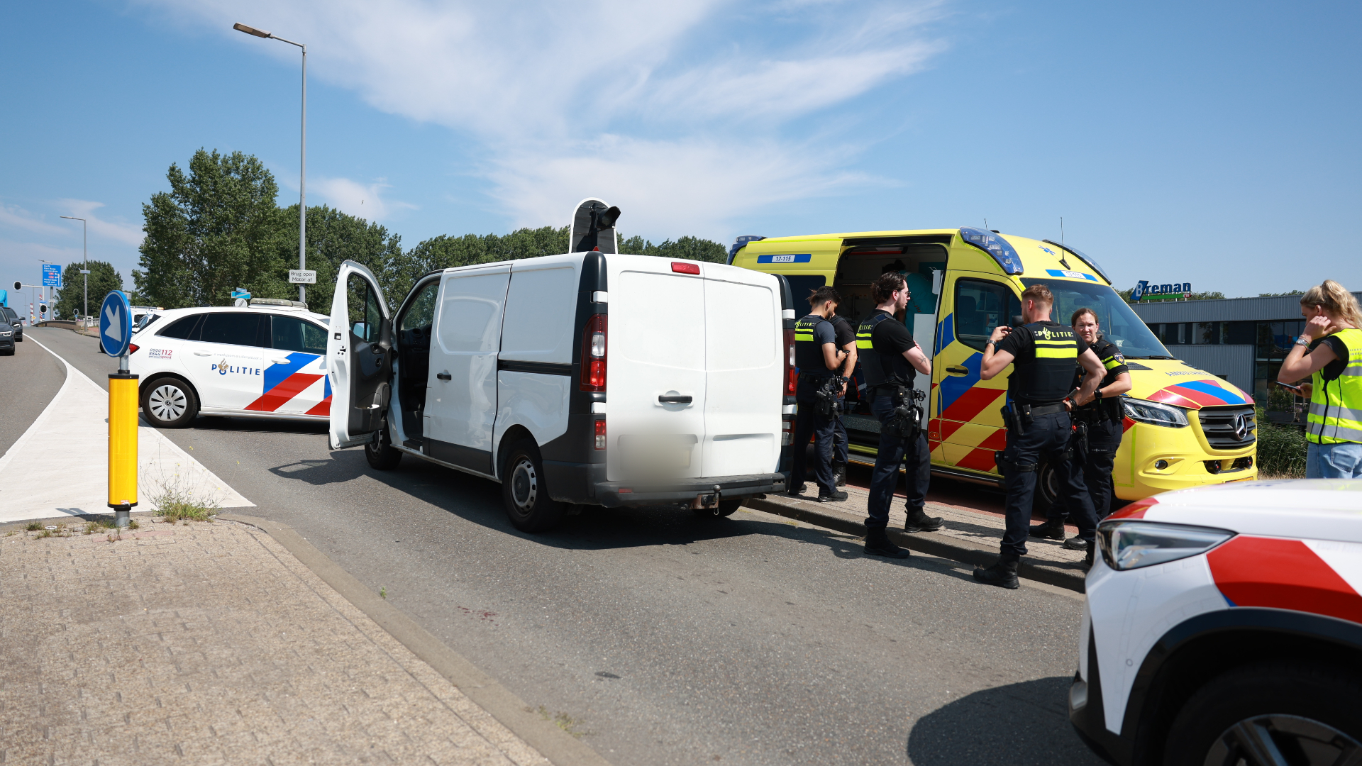 Mogelijk speelde de steekpartij zich af in een busje.