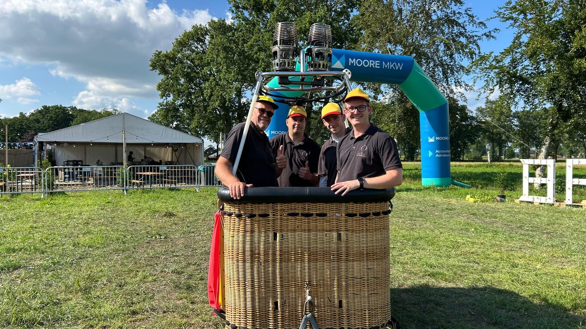 Zevende editie Balloonfair Staphorst in volle gang: 'Weet nooit waar je landt'