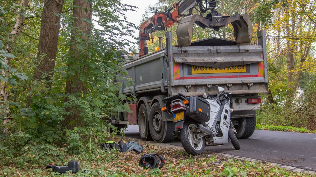 De motor liep flinke schade op