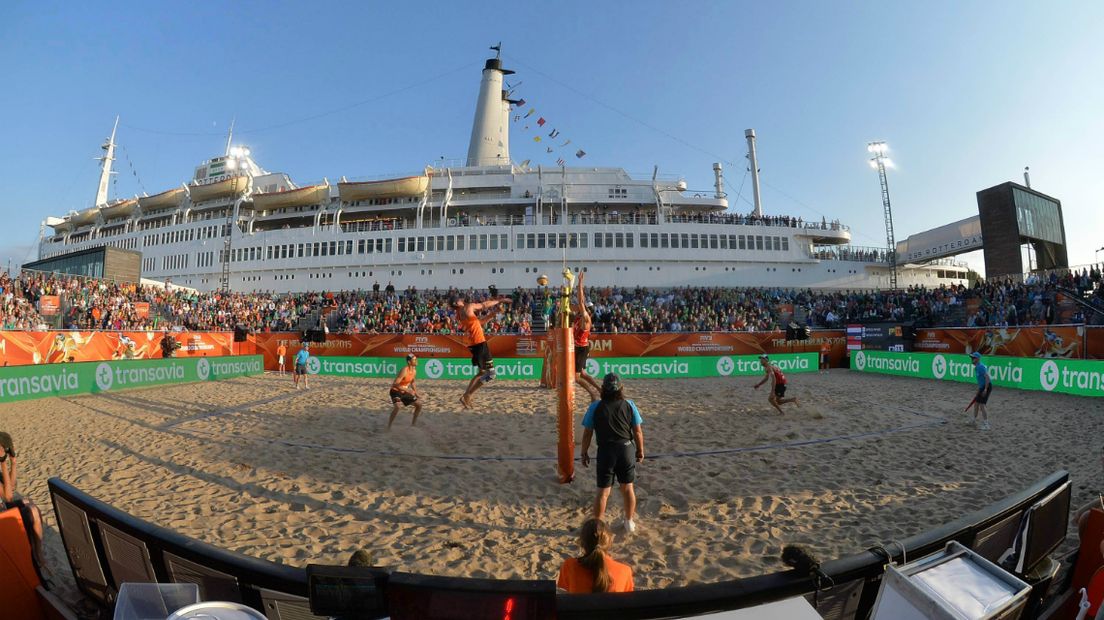 WK beachvolleybal 2015, Alexander Brouwer/Robert Meeuwsen-Alexander Huber/Robin Seidl