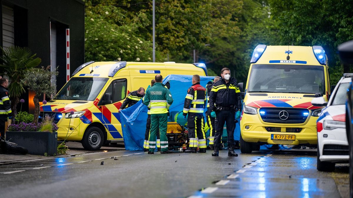 Motorrijder verongelukt in Pernis