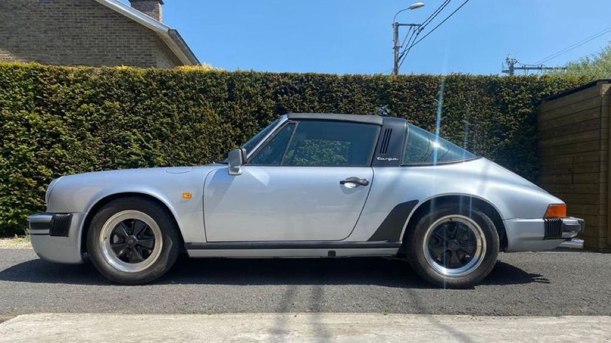 Klassieke Porsche op klaarlichte dag gestolen