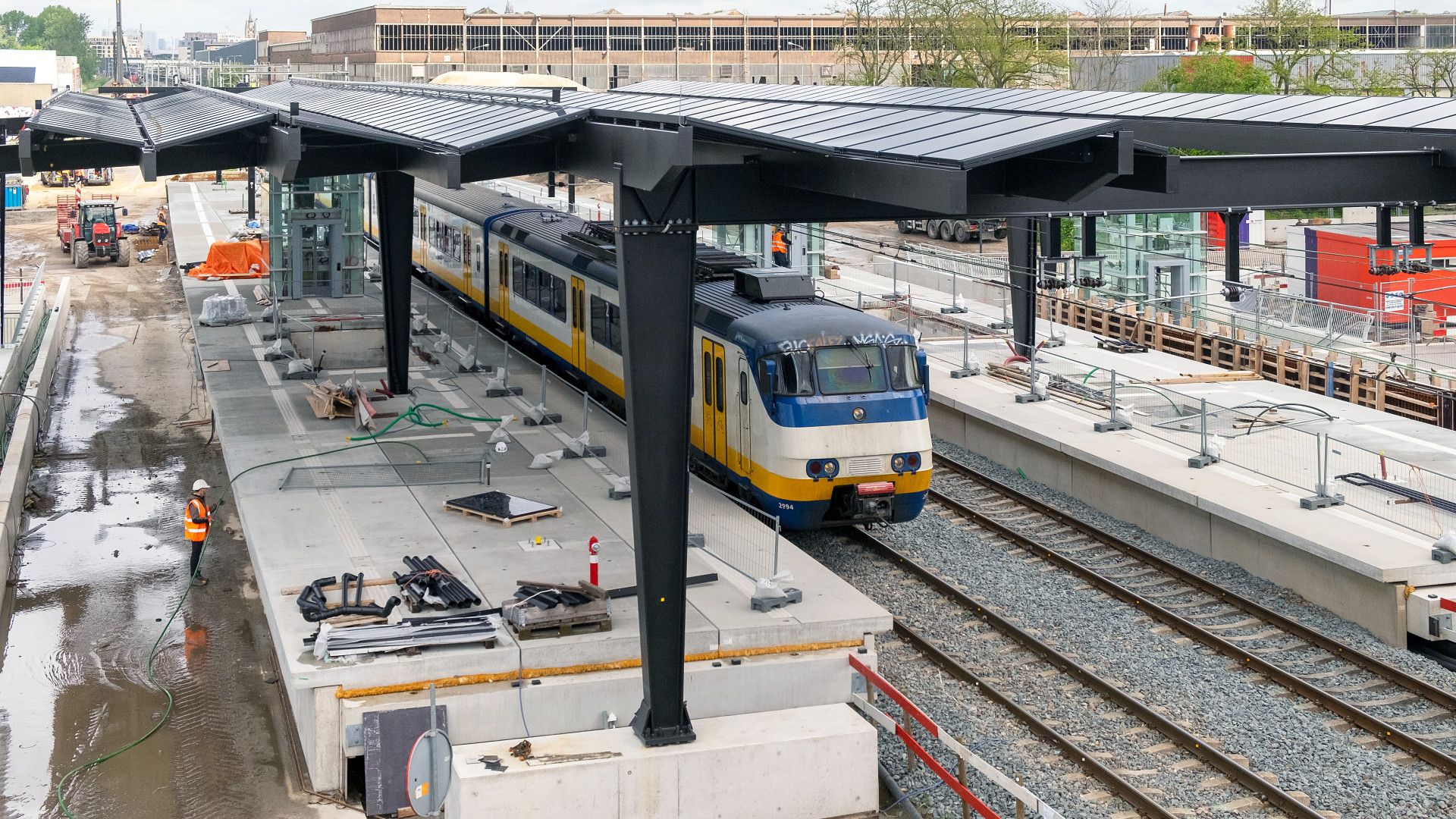 Urenlang Geen Treinverkeer Tussen Delft En Schiedam Centrum Na ...