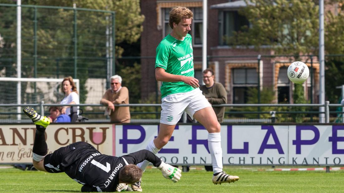 Westlandia-speler Jeroen Spruijt.